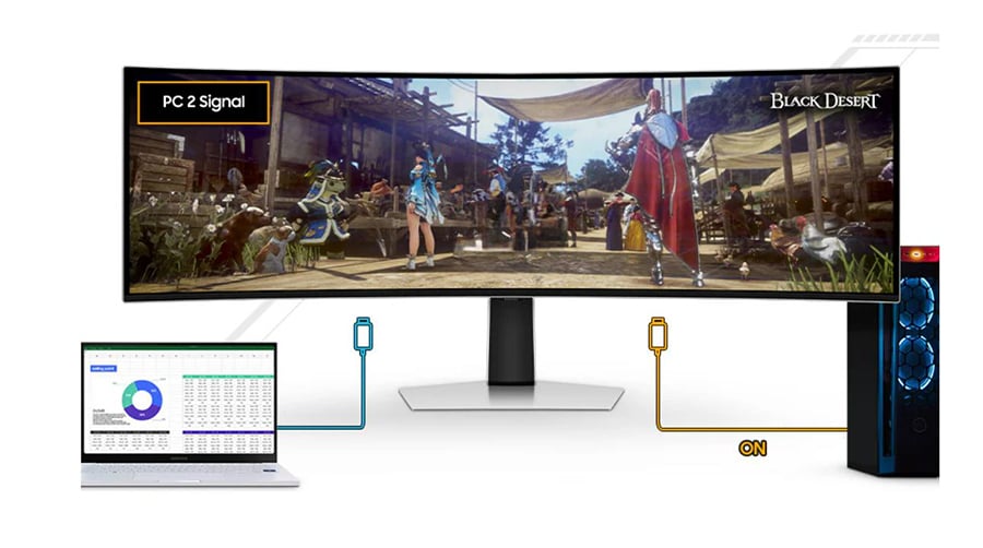 Samsung Odyssey OLED G93SC Gaming Monitor